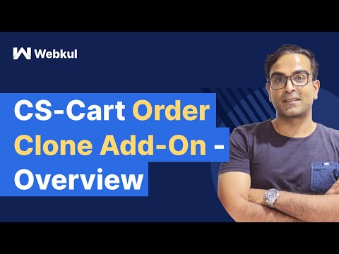 CS Cart Order Clone Add On - Overview
