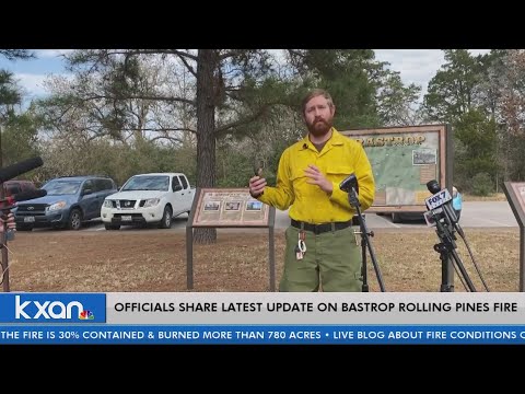 Officials share latest update on Bastrop Rolling Pines Fire