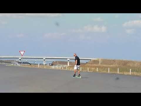 First test - Powerslide Core XXX with Seba frame - 3 x 125mm