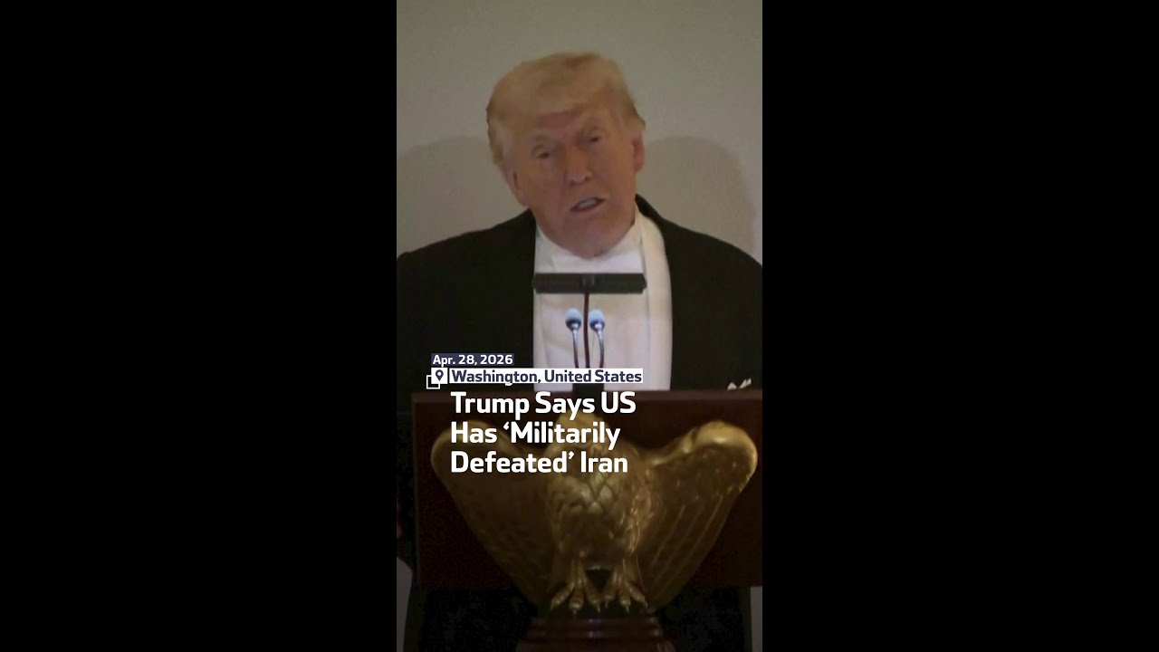 Video | Trump Says US Has ‘Militarily Defeated’ Iran
