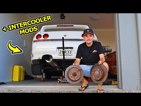 R33 Skyline Rear Brake and Handbrake Mods