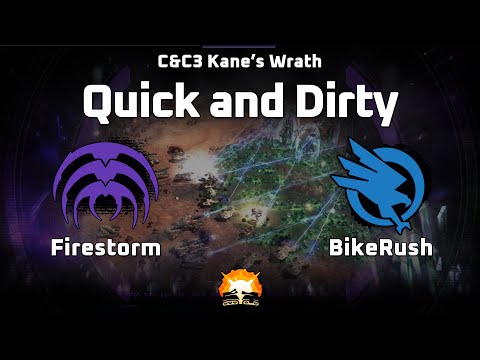 Kane's Wrath: Firestorm (Scrin) vs BikeRush (GDI) - Quick and Dirty