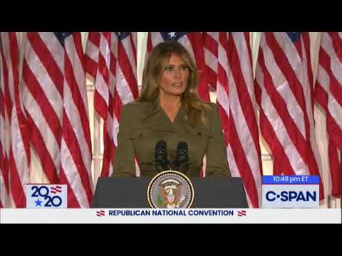 First Lady Melania Trump: “It Is My Greatest Honor To Serve You” As First Lady