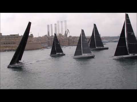 Rolex Middle Sea Race 2018: Start - Maxis