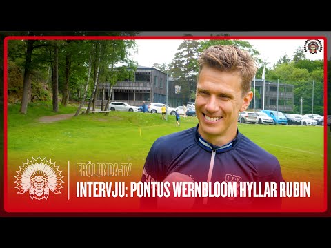 Frölunda: Youtube: Frölunda på Kamratgården: Pontus Wernbloom hyllar Niklas Rubin