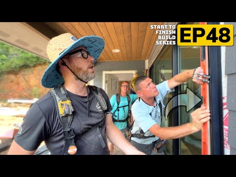 Building A Mountain Cabin EP48 | can we get some windows?!?