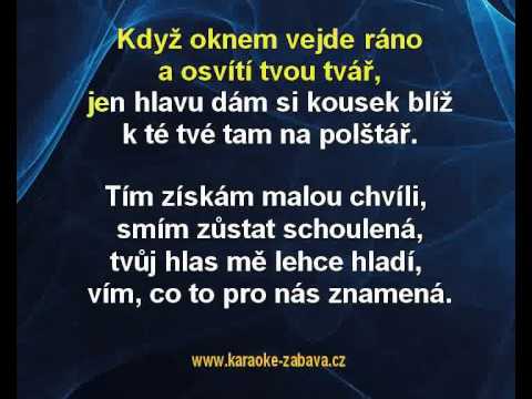 Petra Janů - Už nejsem volná (karaoke z www.karaoke-zabava.cz)