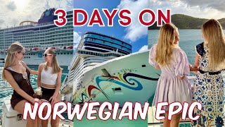 NORWEGIAN EPIC Caribbean Cruise Vlog Part 2 | Barbados, St. Lucia, St. Maarten & St. Thomas