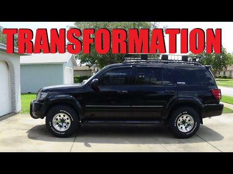 2004 TOYOTA SEQUOIA TRANSFORMATION (BUILD IN PROGRESS)