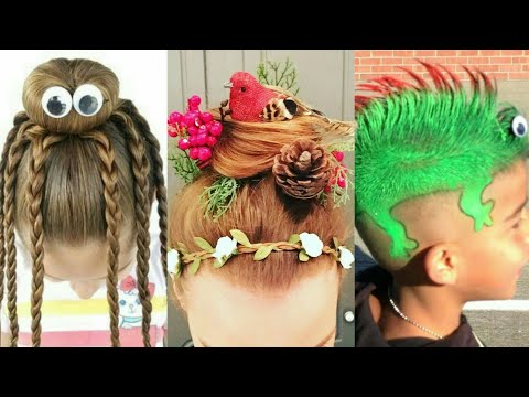 Crazy Hair Style | Wacky Hair Style 2017 | Crazy Hair...