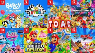 Top 15 Best SWITCH Games for KIDS 4 YEAR OLDS