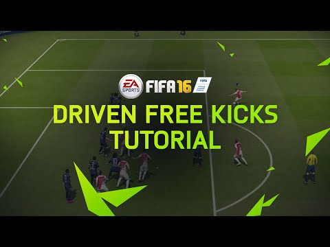 FIFA 16 Tutorial - Driven Free Kicks