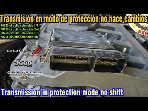 P0750 P0755 P0760 P0765 Dodge Avenger Journey automatic transmission A604 / 41TES Jeep Chrysler