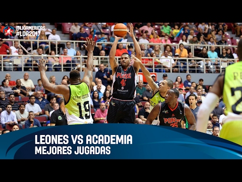 Leones (PUR) vs Academia (COL) - Mejores Jugadas - Grupo D - DIRECTV Liga de las Americas 2017