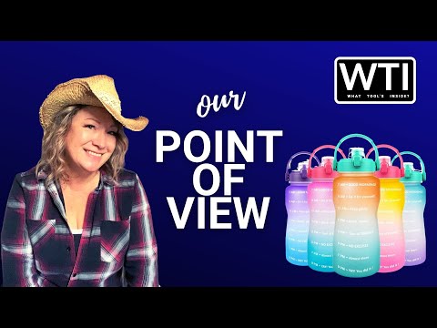 BuildLife Motivational Water Bottles - WTI product video review