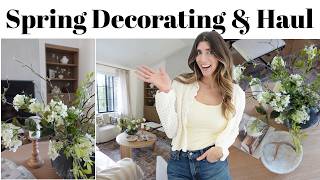 Spring Decorating on a Budget That Actually Looks Beautiful / Spring Home Glow up & Spring Haul