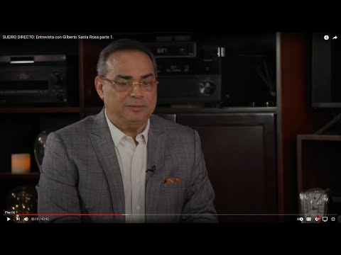 SUEIRO DIRECTO: Entrevista con Gilberto Santa Rosa parte 1.