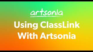 Using Artsonia with ClassLink - Build Roster and Connect Parents