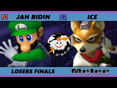 GOML Online 2021 Losers Finals - Jah Ridin' (Luigi) Vs. Ice (Fox) SSBM Melee Tournament