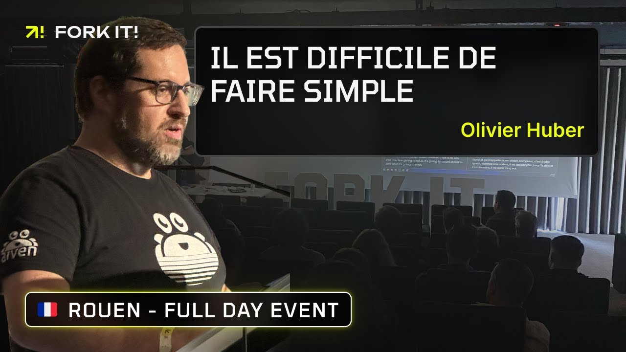 Il est difficile de faire simple