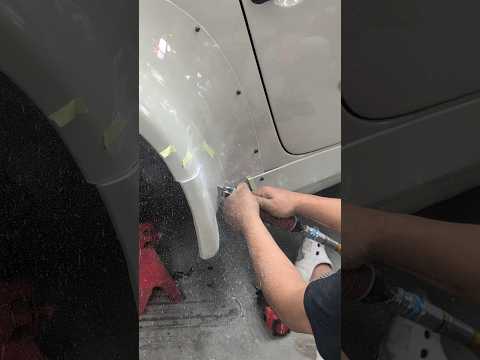 This is real craftsmanship #mechanic #repair #tuning #porsche #car #rwb #bodykit