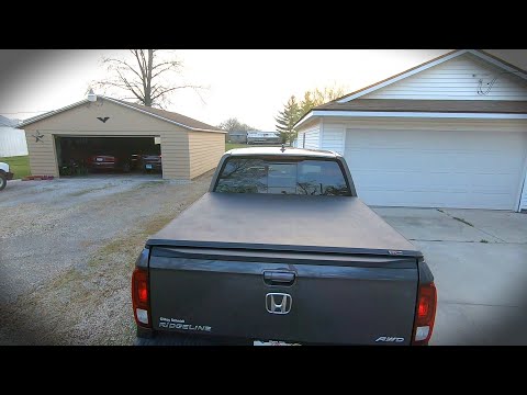 How to install a tonneau cover on a Honda Ridgeline 2017- 2023