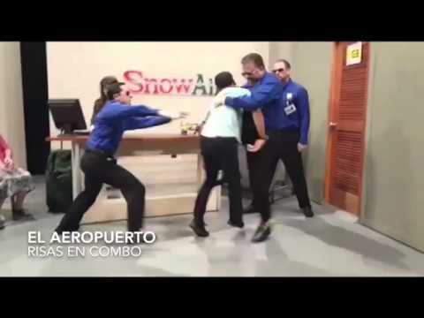 Fernand Sao Accidente en vivo Risas En Combo El Aeropuerto