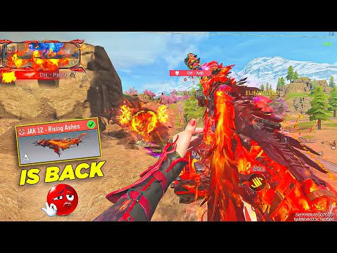 MYTHIC JAK-12 RISING ASHES 🤯 IS BACK IN COD MOBILE