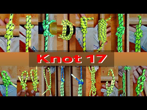 The 17 best knots for life #knot #knottying #simpul #tali #tutorial #cara #creative #tips #ideas