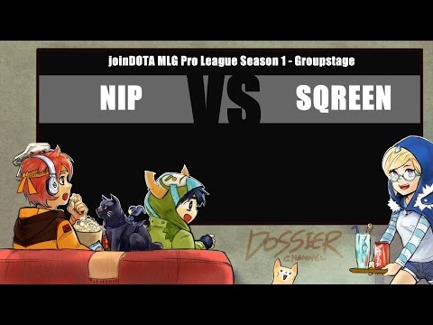 [ Dota2 ] NiP vs Sqreen's Squad - jDOTA MLG Pro League S1 - Thai Caster