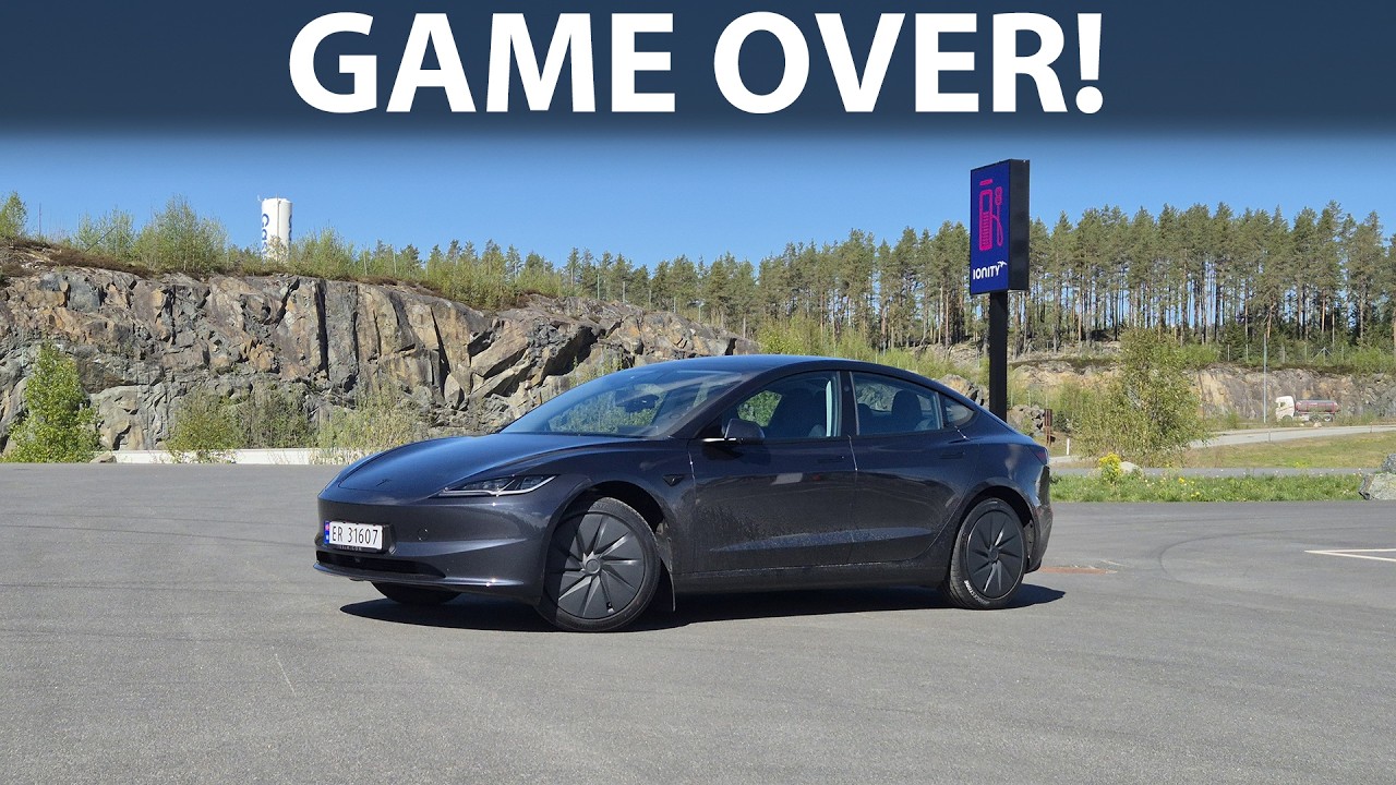 Tesla Model 3 Standard range test