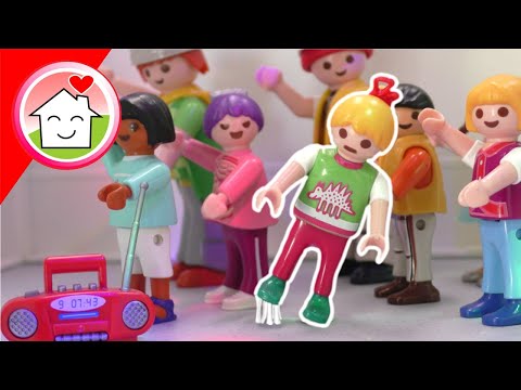 Playmobil Familie Hauser - Lenas Tanzaufführung in der Schule - Schulgeschichte