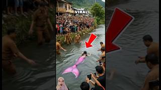 Download lagu It turns out this is the real mermaid who was caught by residents 😰 #shorts mp3