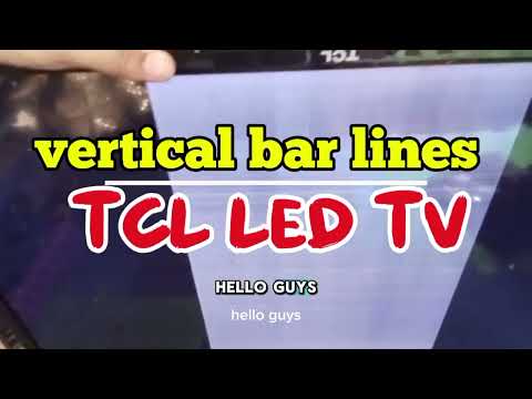 🔧 FIX TCL SMART TV VERTICAL LINES | EASY DIY TUTORIAL (ENG SUB)