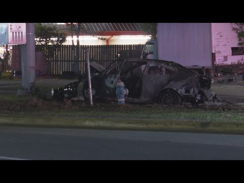 Several deadly crashes reported in Houston area Sunday night