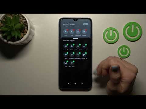 How to Edit Notification Panel Shortcuts on Xiaomi Redmi 10A - Adjust shortcut icons