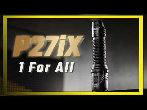 Video Nitecore P27iX — oficiálny teaser 1 For All, taktická baterka s variabilným lúčom