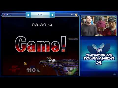 The Moska's 3 SSBM - Migue (Falco) vs Wito (Fox) - Pools