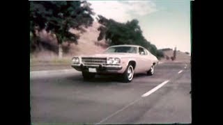 1974 Plymouth Satellite vs Chevrolet Chevelle and Ford Torino Dealer Promo Film