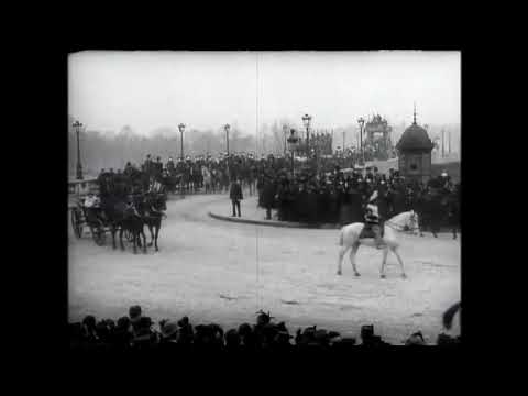 1897 - Paris: cortege du Boeuf-Gras (Desfile do boi-cevado) - Frères Lumière