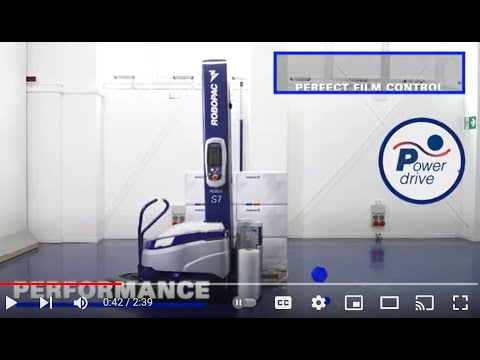 Robot S7 – Portable Stretch Wrapper with Battery Power and Precision Control