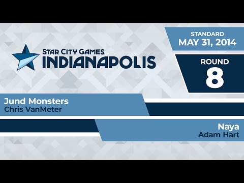 SCGINDY: Round 8 - Chris VanMeter vs Adam Hart | Standard