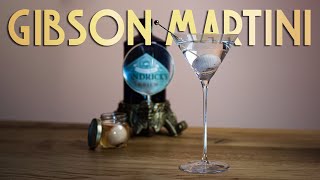 GIBSON Martini with Hendrick