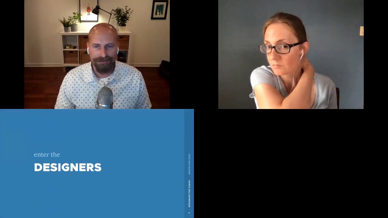 Designing for chaos: The design process behind Olivero / DrupalCon Global 2020