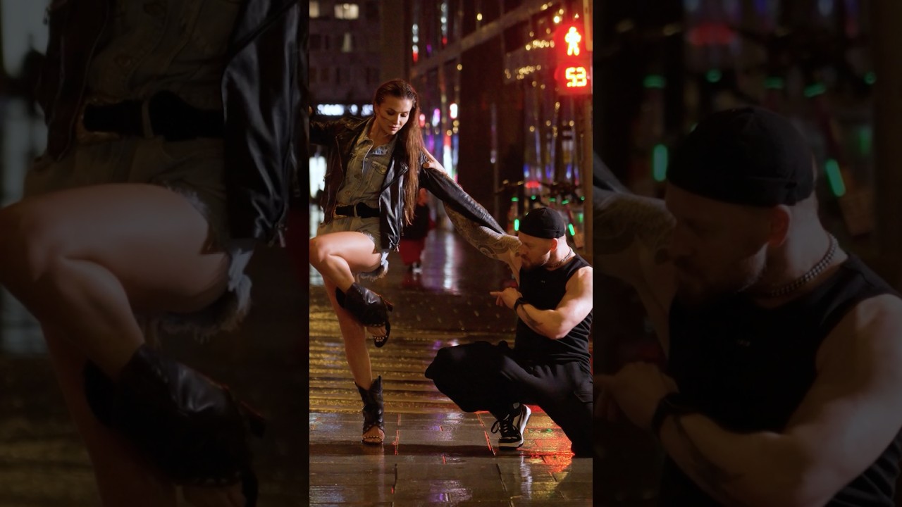 Street Tango. Pavel Sobiray and Ekaterina Trushina.