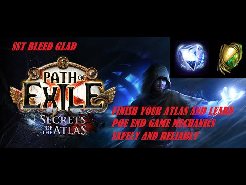 [POE 3.26 SECRETS OF THE ATLAS] My HCSSF League Starter-Bleed SST Glad-Noob Friendly All-Rounder