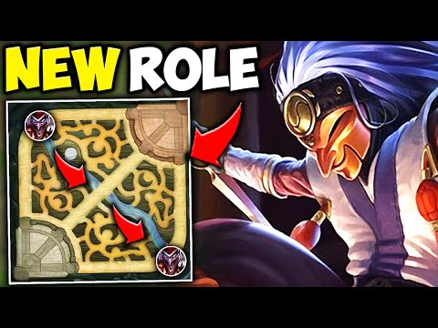 I invented a NEW Role with Shaco and it's actually free wins