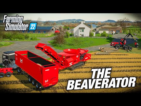 THE BEAVERATOR IS DESTROYING THE FOREST!! | Court Farm | Farming Simulator 22 - Ep35