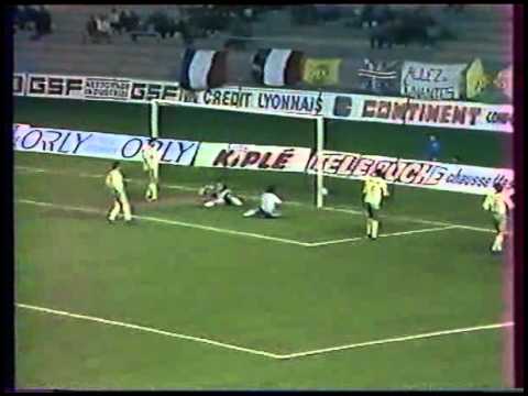 F C Nantes Toulouse 2 2   Saison 1984 1985
