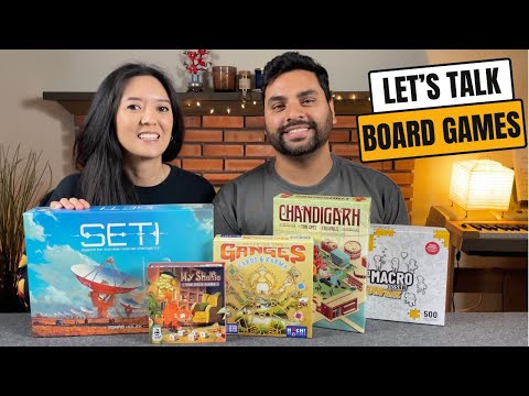 Let's Talk Board Games #35 - SETI, Rajas of the Ganges, Chandigarh and more!
